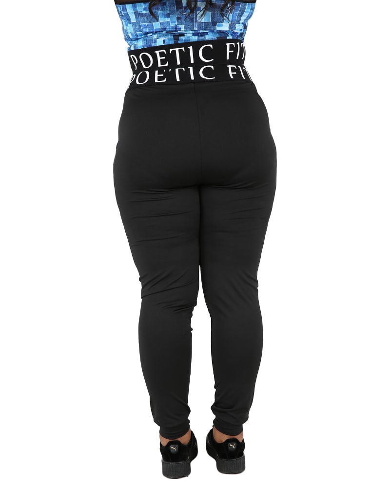 Plus Size Lex Jogger Pants Black
